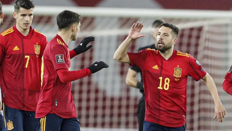 Selección Española partido bryan gil Luis Enrique